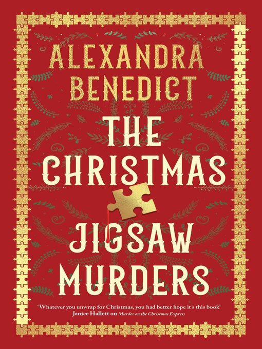 Title details for The Christmas Jigsaw Murders by Alexandra Benedict - Available